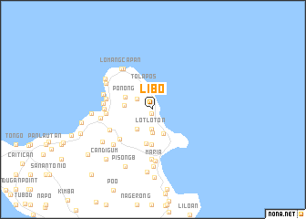 map of Libo