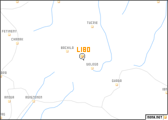 map of Lībo