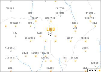 map of Libo