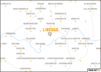 map of Librado