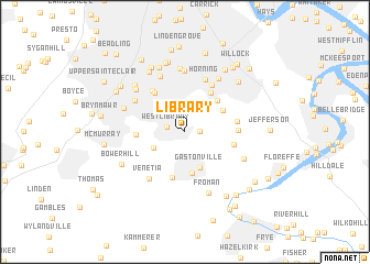 map of Library