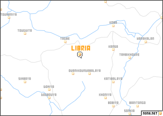 map of Libria