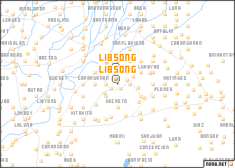 map of Libsong