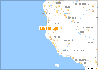 map of Libtangin