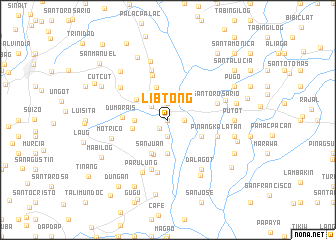 map of Libtong