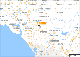 map of Libtong