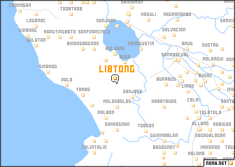 map of Libtong