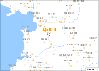 map of Libuan