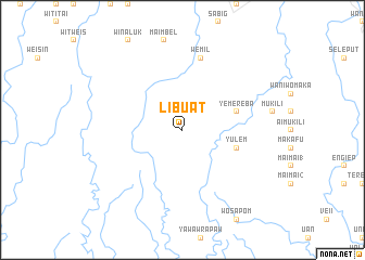 map of Libuat