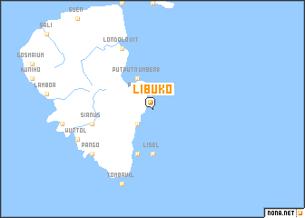 map of Libuko