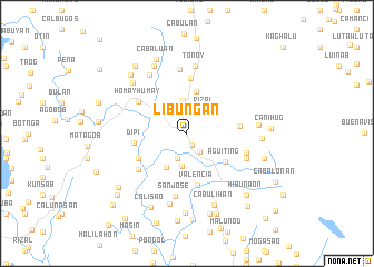 map of Libungan