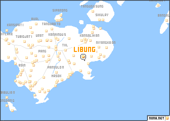 map of Libung