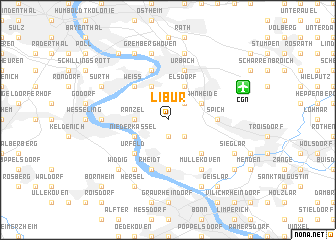 map of Libur