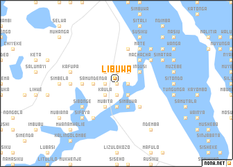map of Libuwa