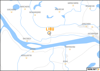 map of Libu