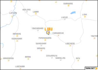 map of Libu