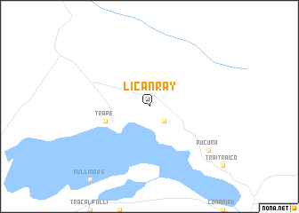 map of Licanray