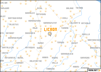 map of Licaon