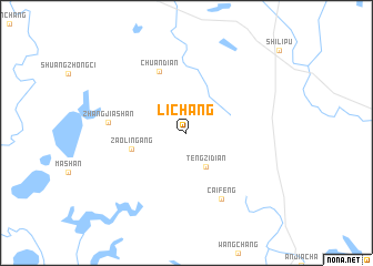 map of Lichang