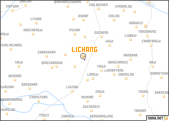 map of Lichang