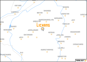 map of Lichang