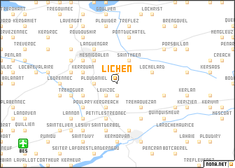 map of Lichen
