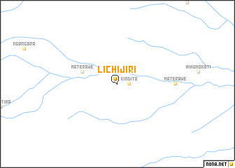 map of Lichijiri