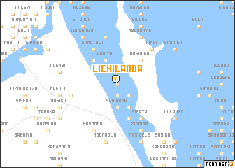 map of Lichilanda
