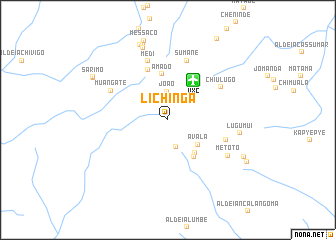 map of Lichinga