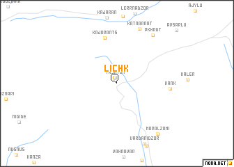 map of Lichkʼ