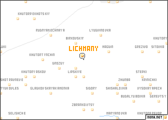 map of Lichmany