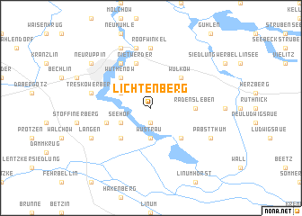 map of Lichtenberg