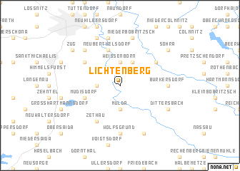 map of Lichtenberg