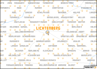 map of Lichtenberg