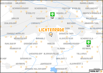 map of Lichtenrade