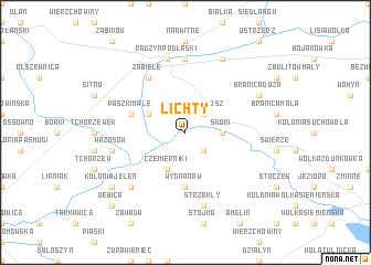 map of Lichty