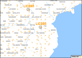 map of Licoan