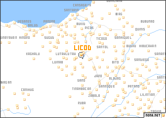 map of Licod