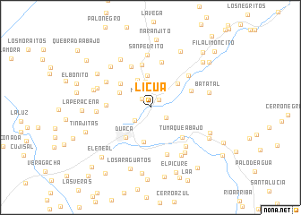 map of Licua