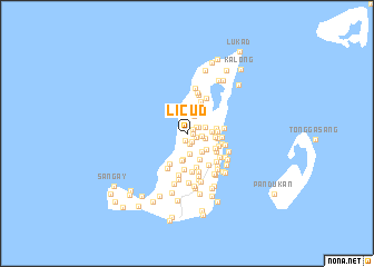 map of Licud