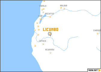 map of Licumbo