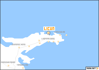 map of Licun