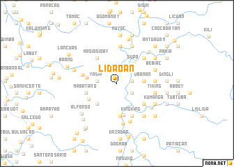 map of Lidaoan