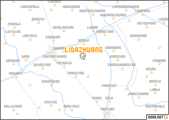 map of Lidazhuang