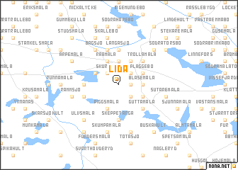 map of Lida