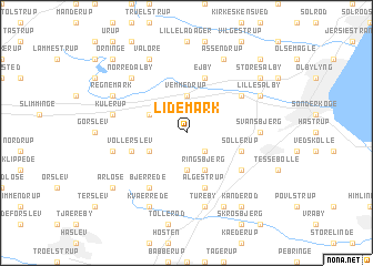 map of Lidemark