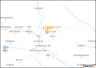 map of Liden