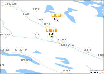 map of Liden