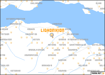 map of Lidhoríkion