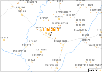 map of Lidiadio